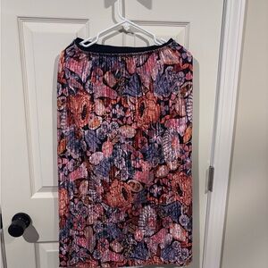 Anthropologie Multicolor Floral Skirt